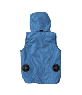 画像9: KU92160【ブルゾンのみ】空調服(R)／キッズベスト(フード) (9)