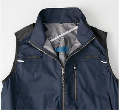 画像9: KU92120【空調服(R)セット】空調服(R)ブルゾン・ファン・バッテリー(充電器付)/ベスト(フルハーネス)・遮熱 (9)