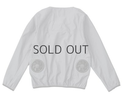 画像6: AR12121【空調服(R)セット】空調服(R)ブルゾン・ファン・バッテリー(充電器付)／レディース・ノーカラーブルゾン (6)