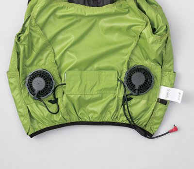 画像12: AR12141【ブルゾンのみ】空調服(R)/キッズ・ノーカラーブルゾン (12)