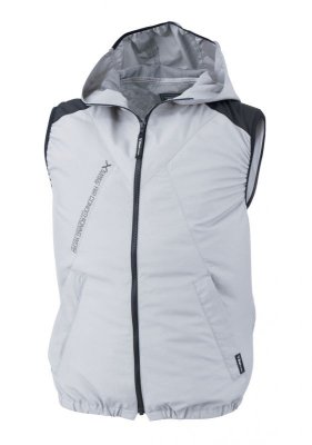 画像4: XE98024【ブルゾンのみ】ジーベック空調服(R)/遮熱ベスト(フード)・サイドファン (4)