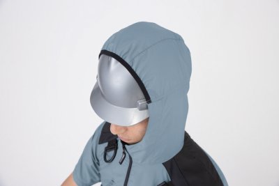 画像12: XE98105【ブルゾンのみ】ジーベック空調服(R)/遮熱半袖(ハーネス)・サイドファン (12)