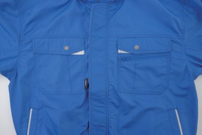 画像12: XE98021【空調服(R)セット】ブルゾン・ファン・バッテリー(充電器付)／長袖(テクノクリーン)・サイドファン (12)