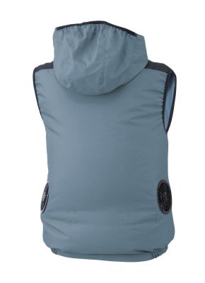 画像7: XE98024【ブルゾンのみ】ジーベック空調服(R)/遮熱ベスト(フード)・サイドファン (7)