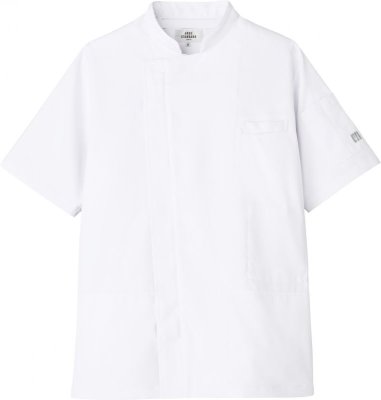 画像3: KC8717【コックコートのみ】空調服(R)コックコート/半袖 (3)