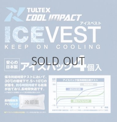 画像5: AZ-865948 アイスベスト(保冷剤4個付) (2色) (5)