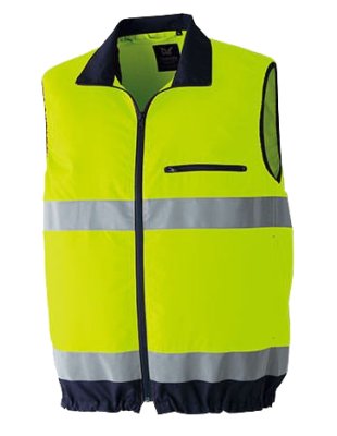 画像6: 9203【ブルゾンのみ】旭蝶空調服(R)／高視認ベスト (6)