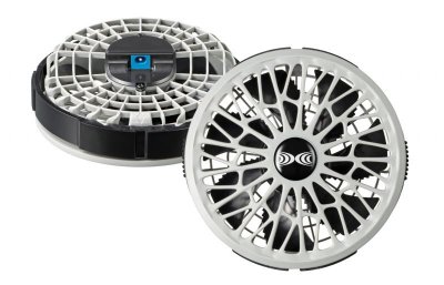 画像9: FA01012 空調服(R)ワンタッチファン2個(4色) (9)