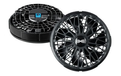 画像7: FA01012 空調服(R)ワンタッチファン2個(4色) (7)