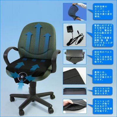 画像4: ACC140 エアクールクッション(ACアダプターセット) (4)