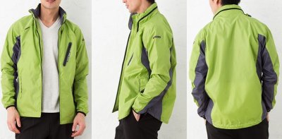 画像3: az10301 フードインジャケットブルゾン（9色） (3)