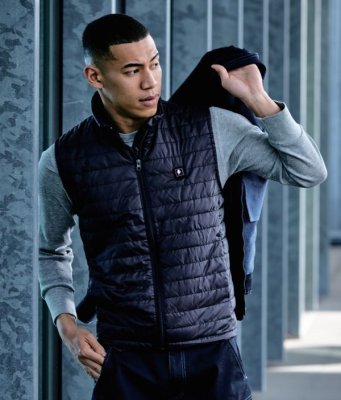 画像2: 【HOOH用】1088 ヒートベスト・立衿(2色)(選べるバッテリー有無) (2)