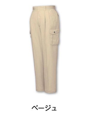 画像2: 84102 ツータックカーゴパンツ（5色） (2)