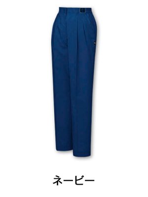 画像2: 47806 レディースツータックパンツ[裏付](4色) (2)