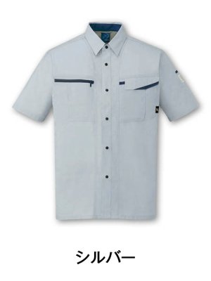 画像2: 47814 半袖シャツ（4色） (2)