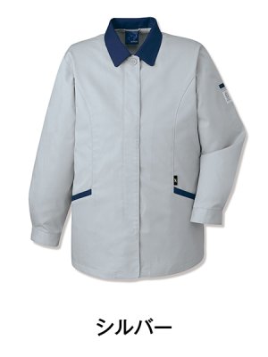 画像2: 43805 レディース長袖スモック（4色） (2)