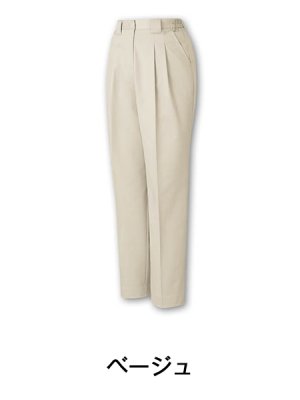 画像2: 40326 レディースツータックパンツ (3色) (2)