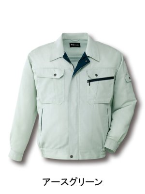 画像4: 82200 製品制電吸湿発熱 長袖ブルゾン（4色） (4)