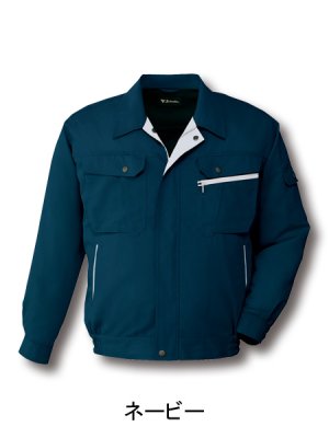 画像2: 82200 製品制電吸湿発熱 長袖ブルゾン（4色） (2)