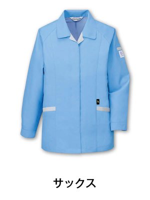 画像2: 84325 長袖スモック（4色） (2)