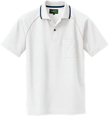 画像4: azCL50005 制電半袖ポロシャツ・吸汗速乾（13色） (4)