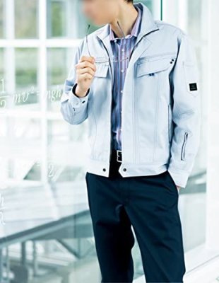 画像8: az60501 長袖ブルゾン (5色) (8)