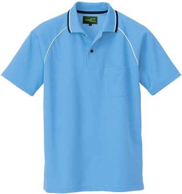 画像6: azCL50005 制電半袖ポロシャツ・吸汗速乾（13色） (6)