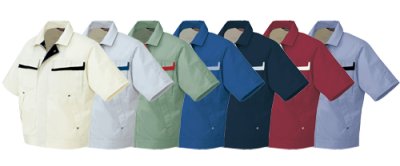 画像9: az5571 半袖ブルゾン・夏(7色) (9)