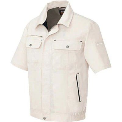 画像2: az5561 半袖ブルゾンB（8色） (2)