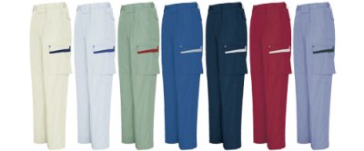 画像10: az5574 ツータックカーゴパンツ・夏（7色） (10)