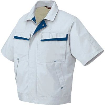 画像4: az5571 半袖ブルゾン・夏(7色) (4)