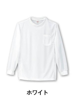 画像6: 47674 長袖Ｔシャツ・吸汗速乾（10色） (6)