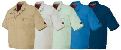 画像7: az5461 半袖ブルゾン（5色） (7)