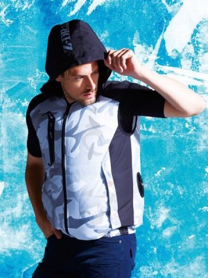 画像2: 74230【ブルゾンのみ】自重堂Z-DRAGON空調服(R)／フードベスト (2)