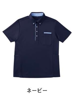 画像2: WH90918 半袖BDポロシャツ・男女兼用 (3色) (2)
