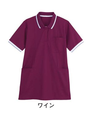 画像11: WH90338 半袖ロングポロシャツ・レディース (10色) (11)