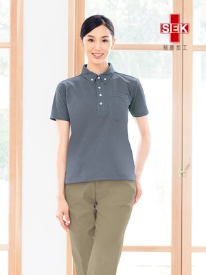 画像7: WH90618 半袖BDポロシャツ・男女兼用 (4色) (7)