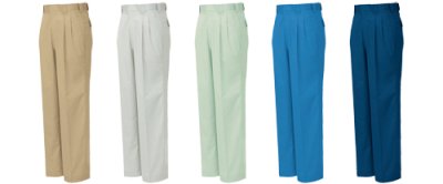 画像7: az5462 ツータックパンツ（5色） (7)