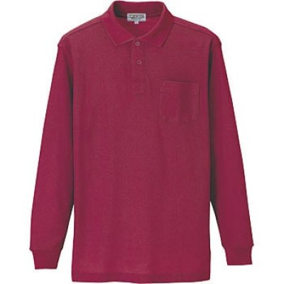 画像8: az7614 長袖ポロシャツ・鹿の子（8色） (8)