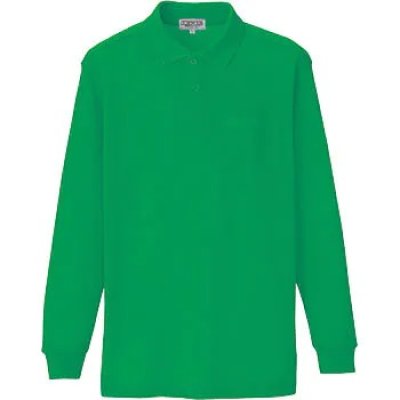 画像10: az7614 長袖ポロシャツ・鹿の子（8色） (10)