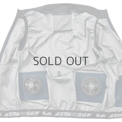 画像10: 05182【セット】S-AIRブルゾン・ファン・バッテリー(充電器付)／STXマルチリぺルエアベスト・チタン (10)