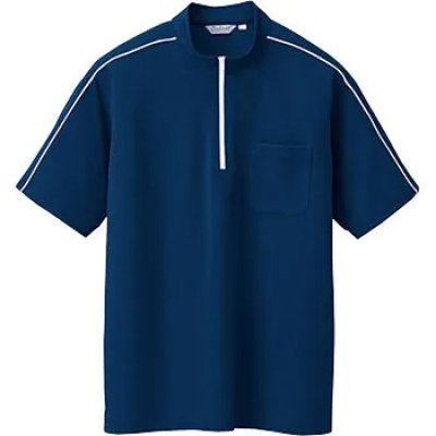 画像10: azCL3000 レディース半袖クイックドライジップシャツ（10色） (10)