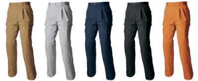 画像7: az6544 カーゴパンツ・ツータック (5色) (7)