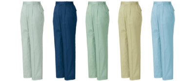 画像8: az3255 レディーススタイリッシュパンツ・ワンタック（5色） (8)