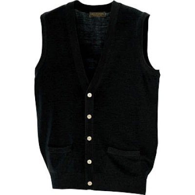 画像2: az7861 Vネック前開きベスト (3色) (2)