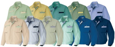 画像14: az6321 長袖ブルゾン (11色) (14)