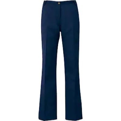 画像4: az54503 レディースシャーリングチノパンツノータック（4色）JIS T8118適合 (4)