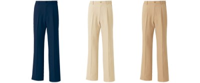 画像8: az7643 メンズシャーリングパンツ1タック（3色） (8)