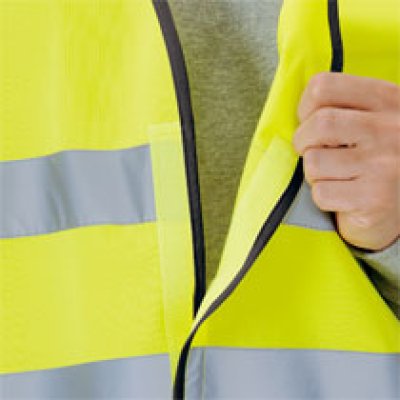 画像5: az8701 トリコットベスト(反射テープ付)（2色） (5)