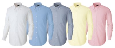 画像7: AZ7822 男女兼用ボタンダウン長袖シャツ (5色) (7)